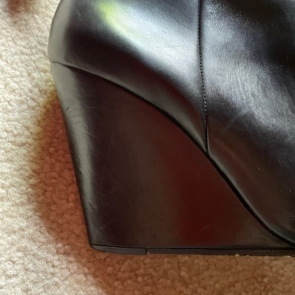 STEPHANE KELIAN Paris Black Wedge Booties – FR36 – US 6 - Picture 9 of 13